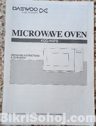 Daewoo Microwave Oven